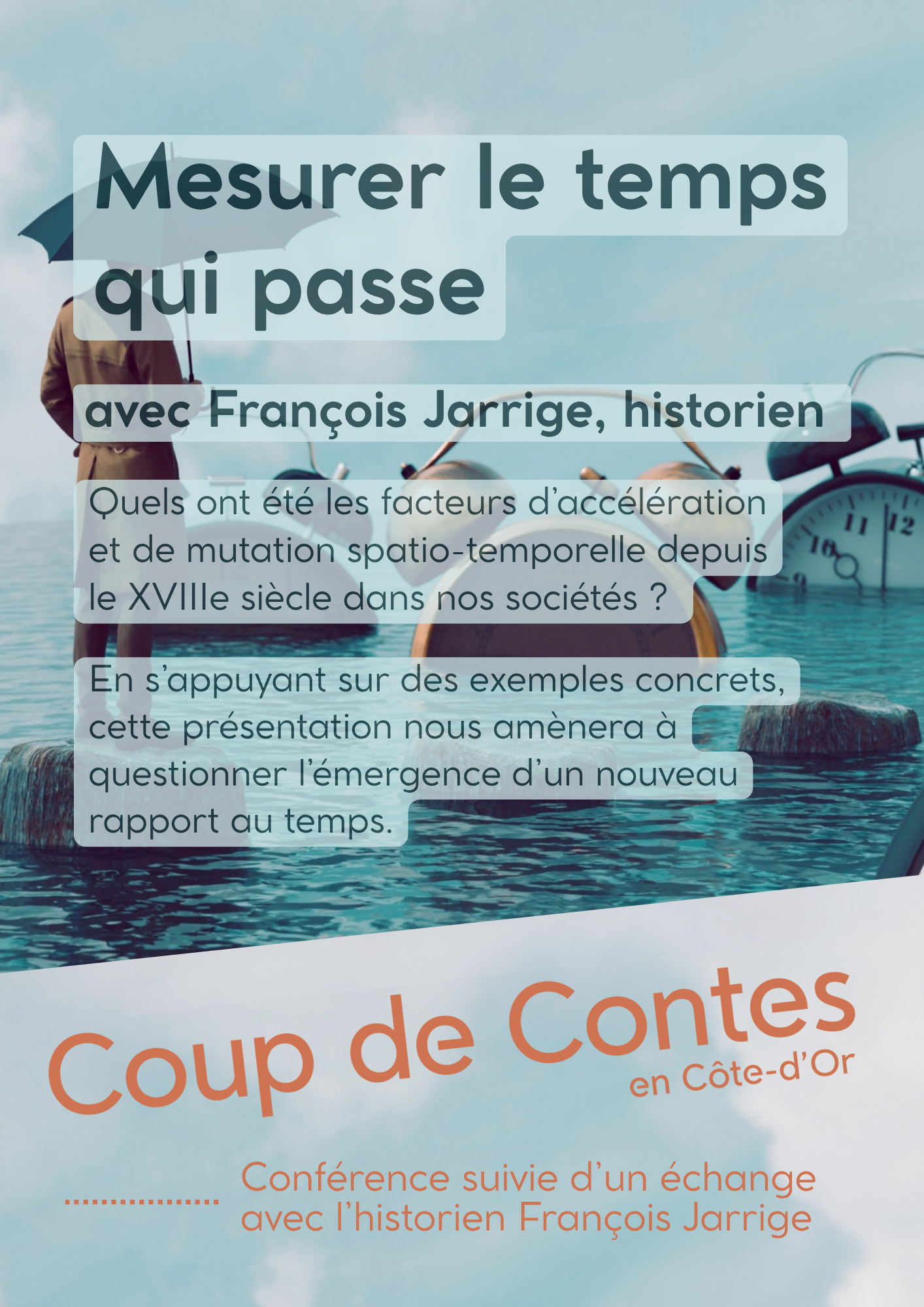 Mesurer le temps qui passe - Conférence suivie d'un échange avec François Jarrige