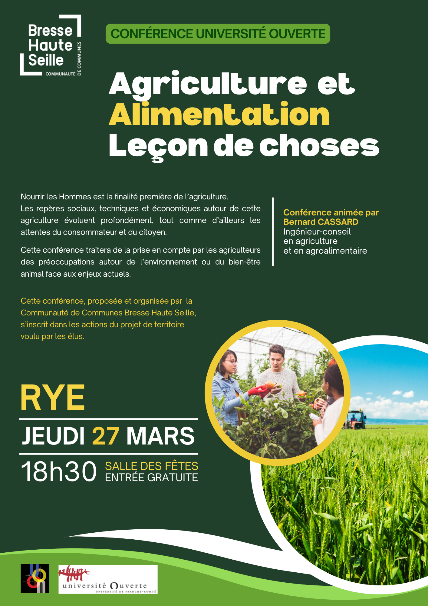 affiche Conférence UO