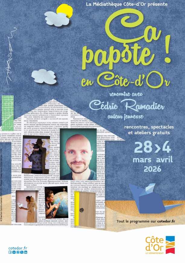Viens découvrir l'univers de Cédric Ramadier, auteur jeunesse !