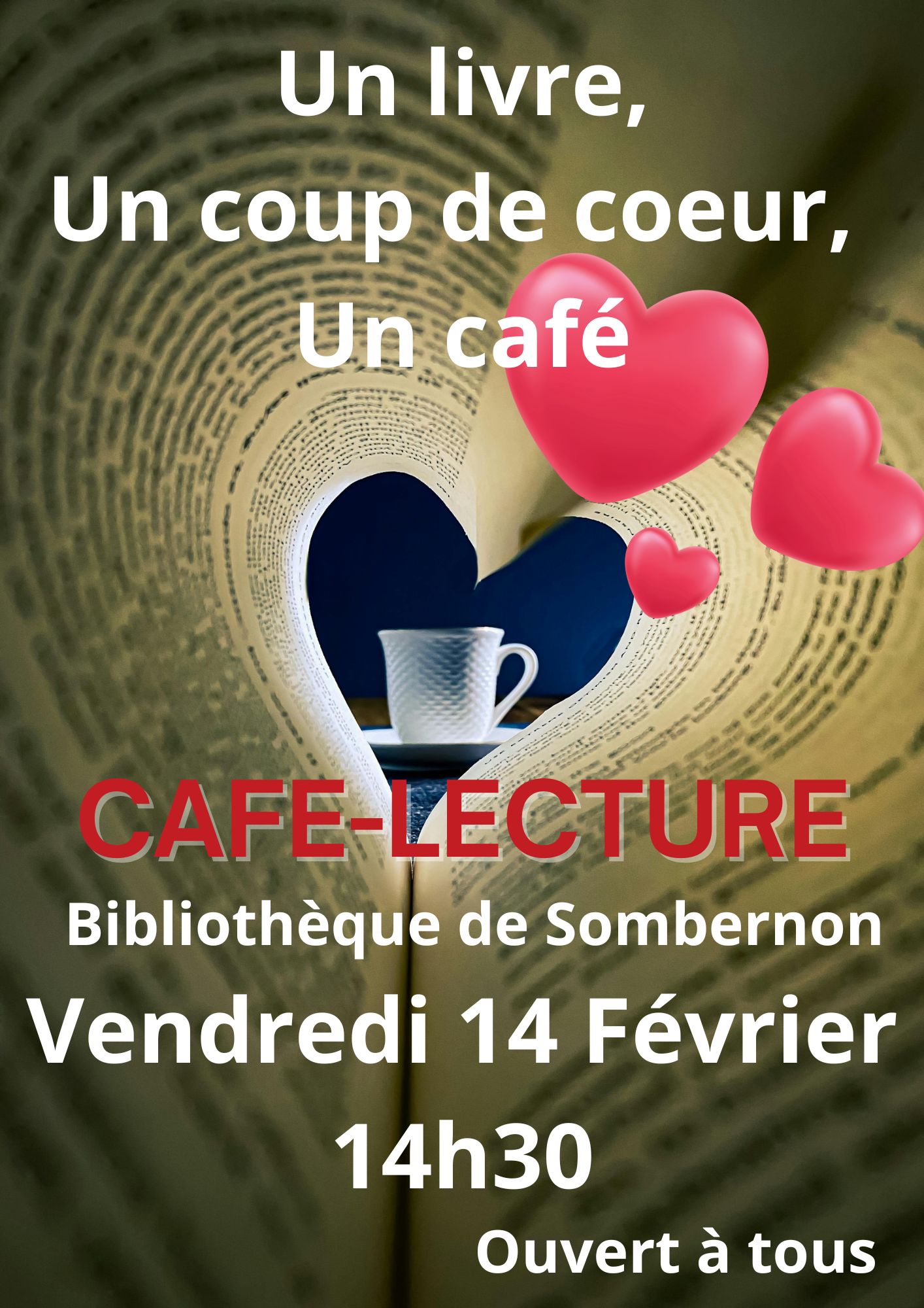 Un livre, Un coup de coeur, Un café - 1