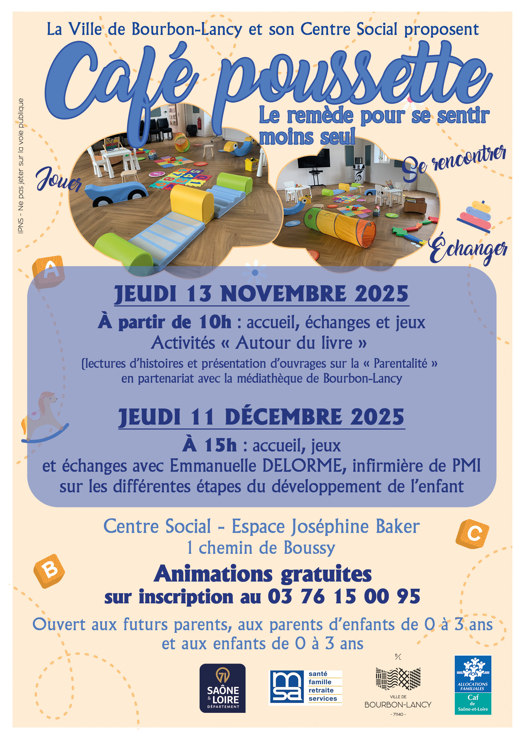 Cafépoussette_Affiche2025_animations novembre décembre
