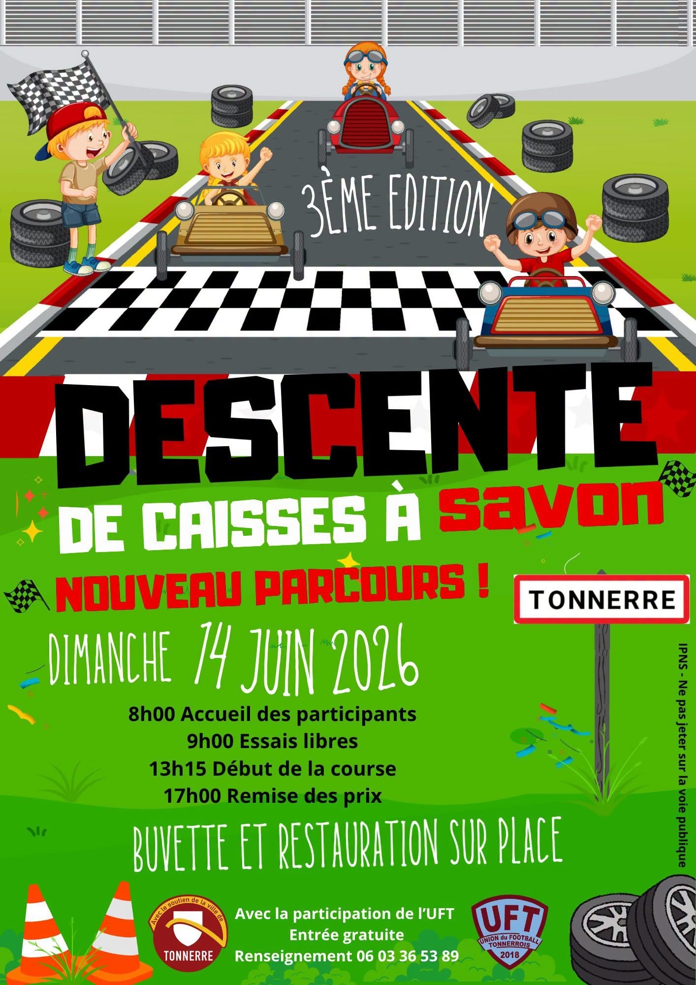 Descente de caisses à savon