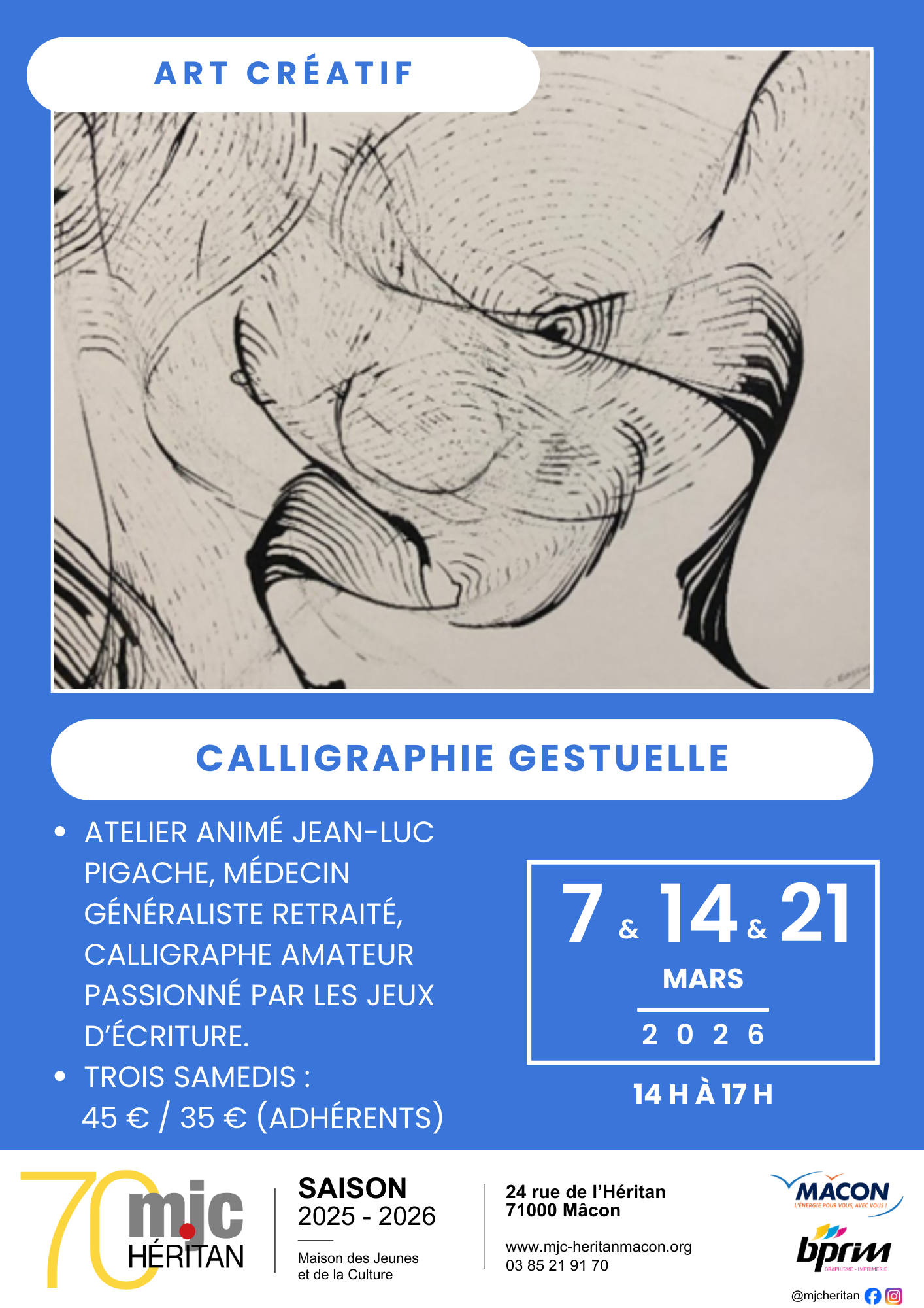 Calligraphie gestuelle : découverte