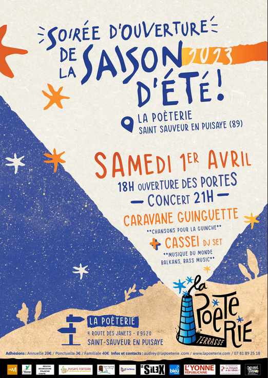 La Poèterie - La Terrasse - Ouverture de Saison 2023
