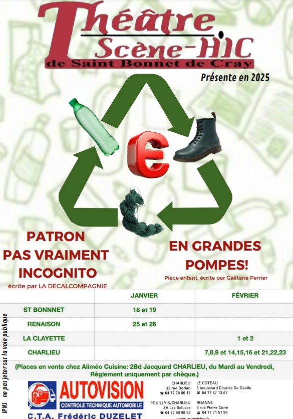 Affiche théâtre