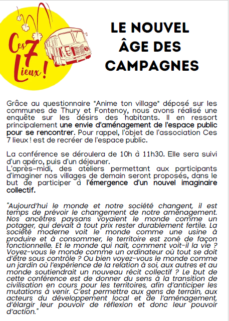 Le nouvel âge des campagnes