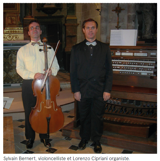 Orgue et violoncelle
