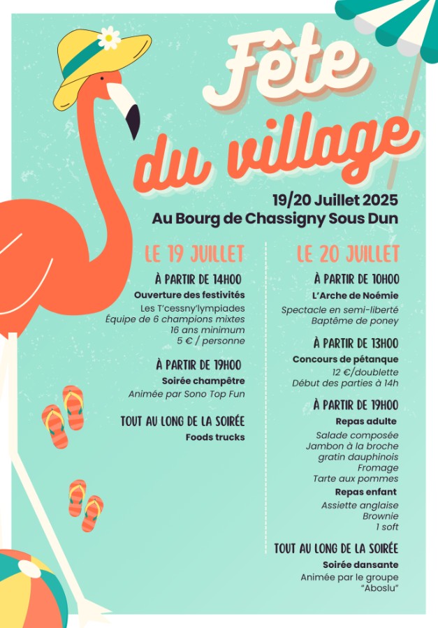 Fête de village Chassigny
