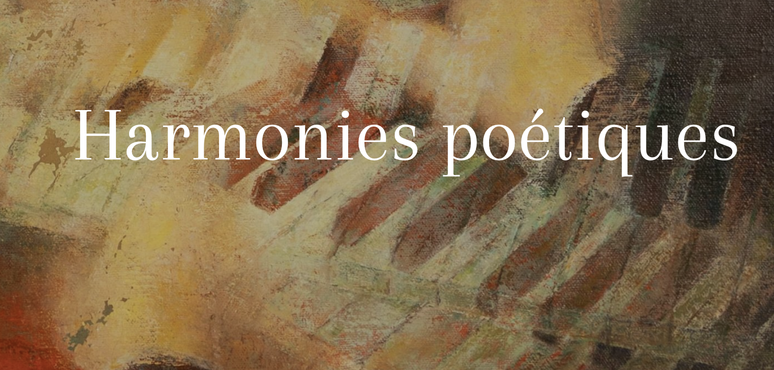 Harmonies poétiques