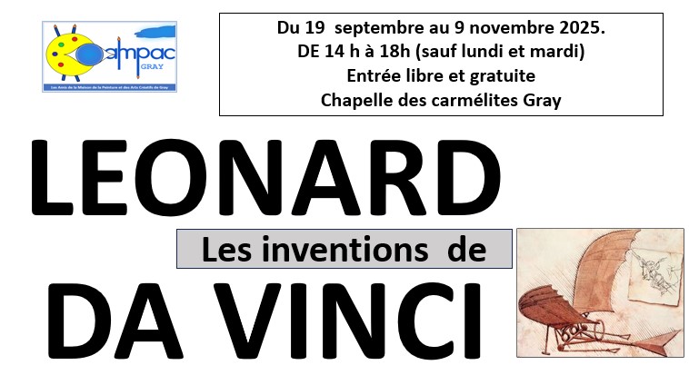 Exposition Léonard de Vinci
