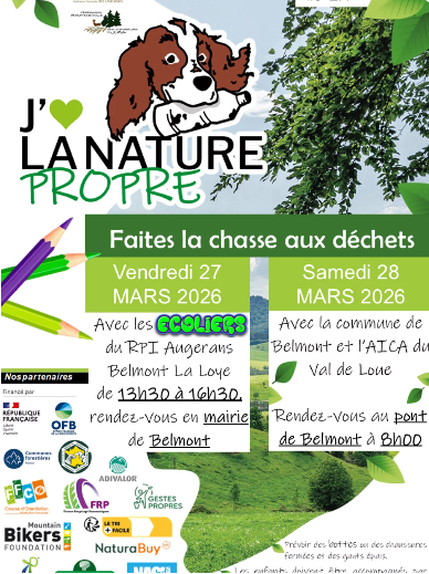Collecte citoyenne de déchets - J'aime la Nature Propre