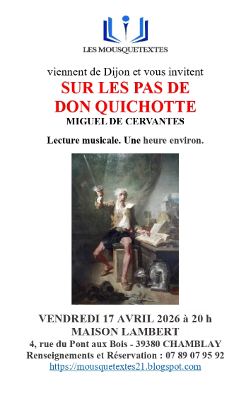 Lecture musicale : Sur les pas de Don Quichotte