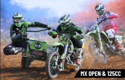 SPORT : CHAMPIONNAT DE FRANCE SIDECARCROSS & MX OPEN + 125CC