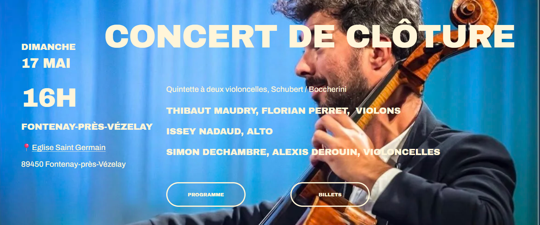 L' Ascension en musique - Quintette à cordes/Schubert