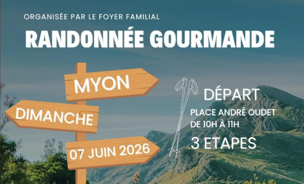 Randonnée gourmande — visuel événement