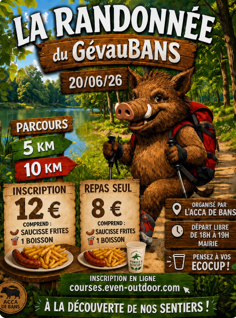 La randonnée du GévauBANS