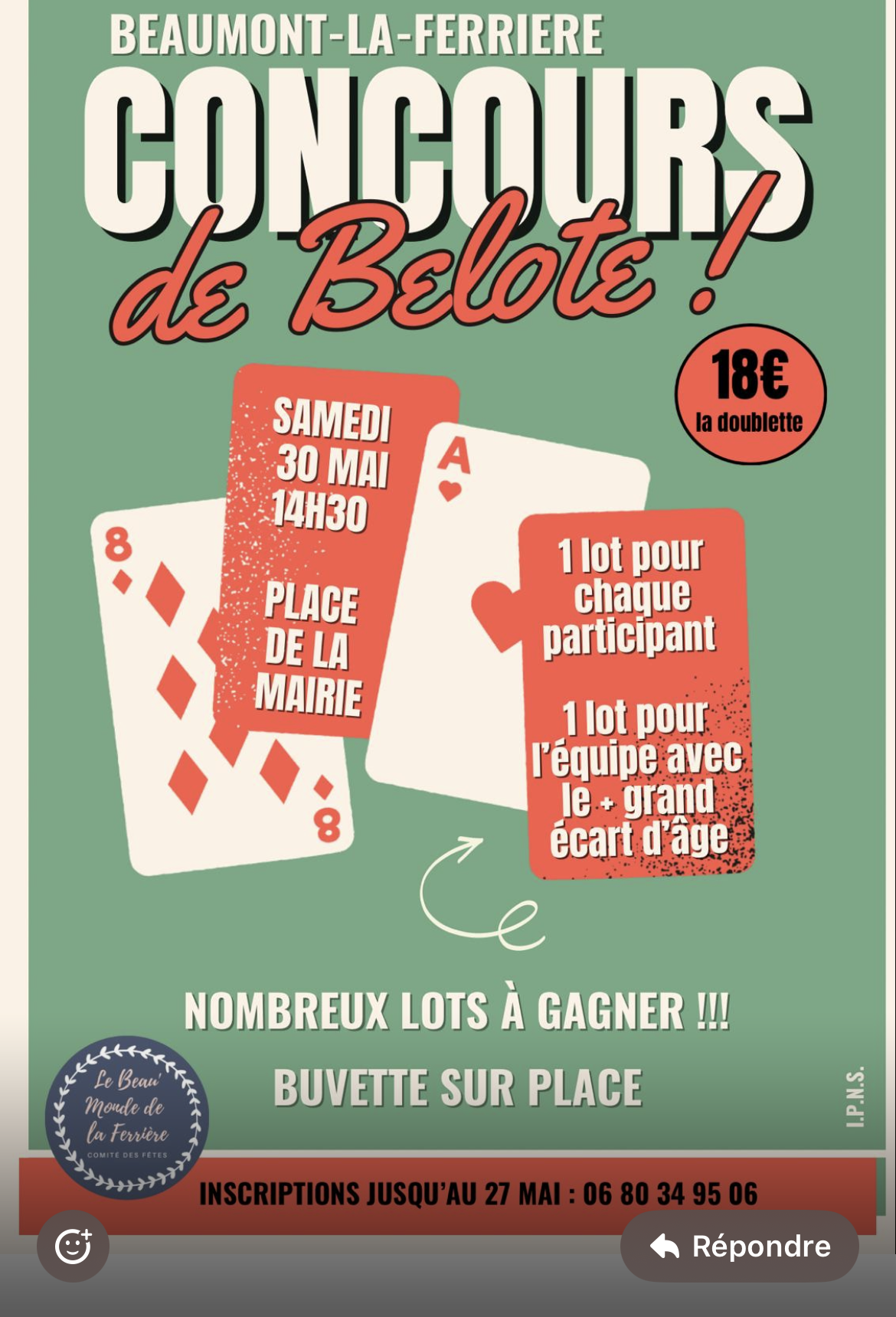 Concours de belote