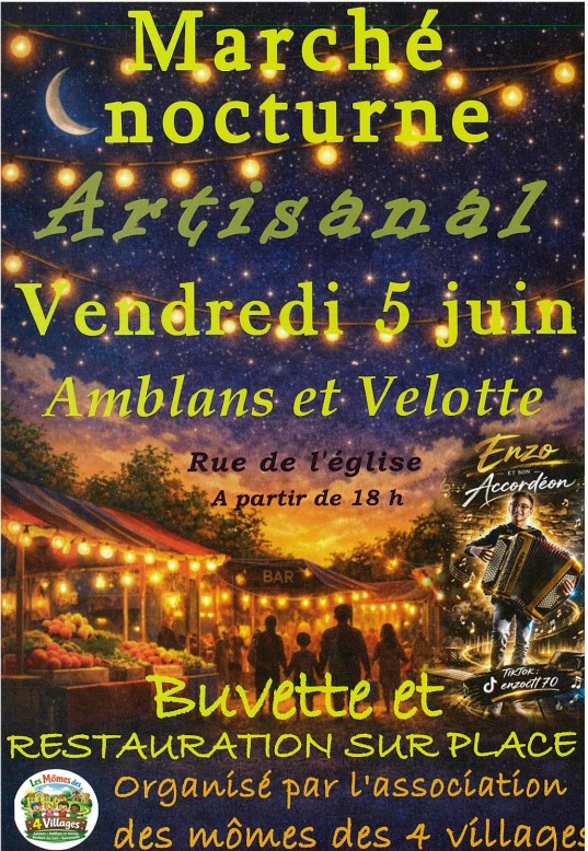 Marché nocturne Artisanal
