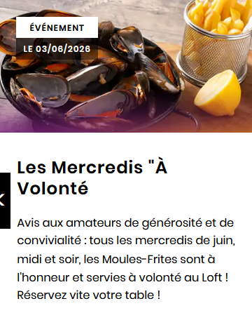 Les Mercredis "À Volonté"