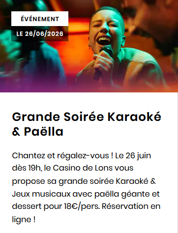 Soirée Bingo