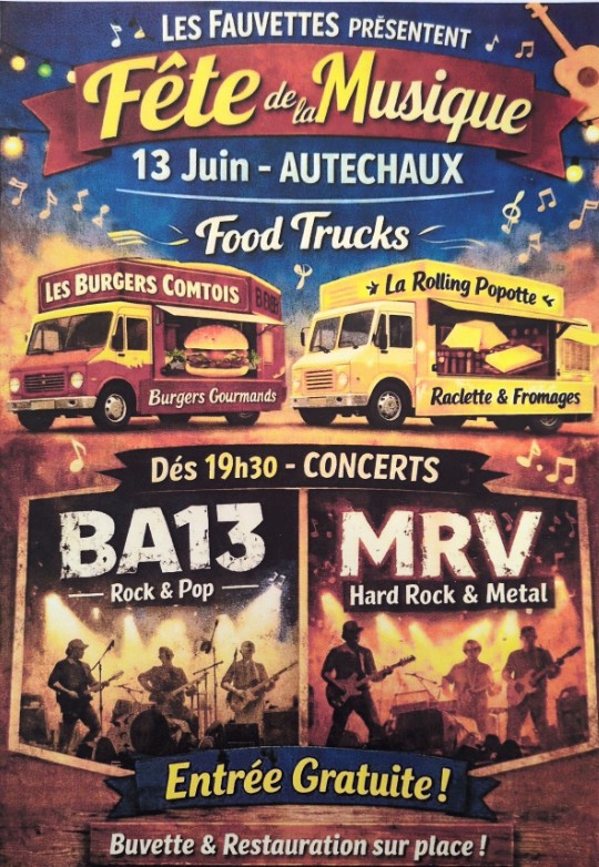 Fête de la musique à Autechaux