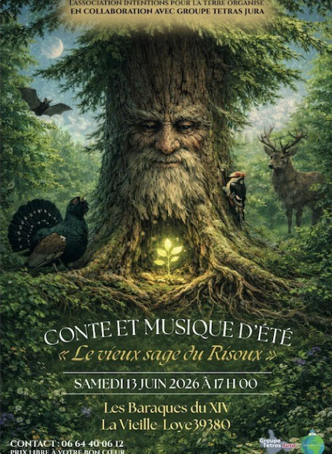 Lecture de conte et musique d'été