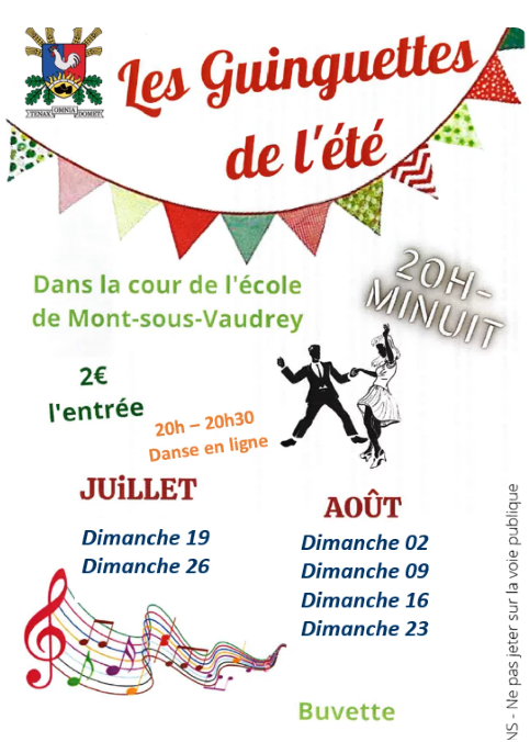 Les guinguettes de l'été