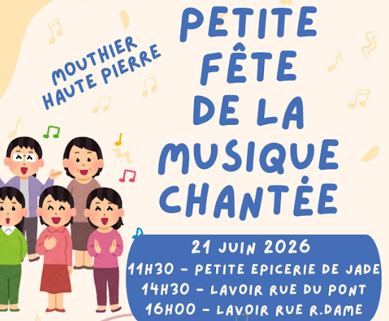 Petite fête de la musique chantée