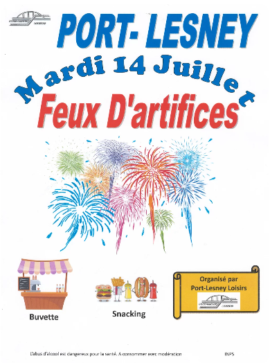 Feux d'artifices Port-Lesney