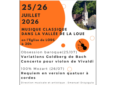 Musique Classique dans la Vallée de la Loue