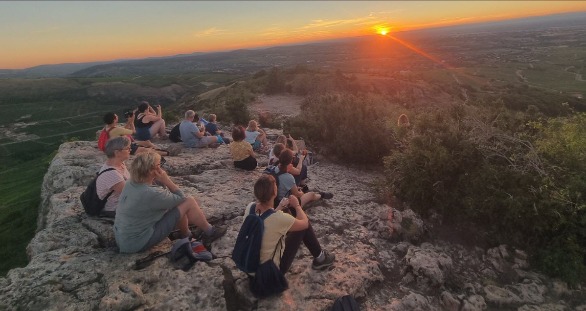 Balade au lever de soleil