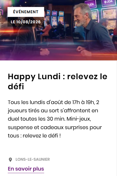 Happy Lundi : relevez le défi