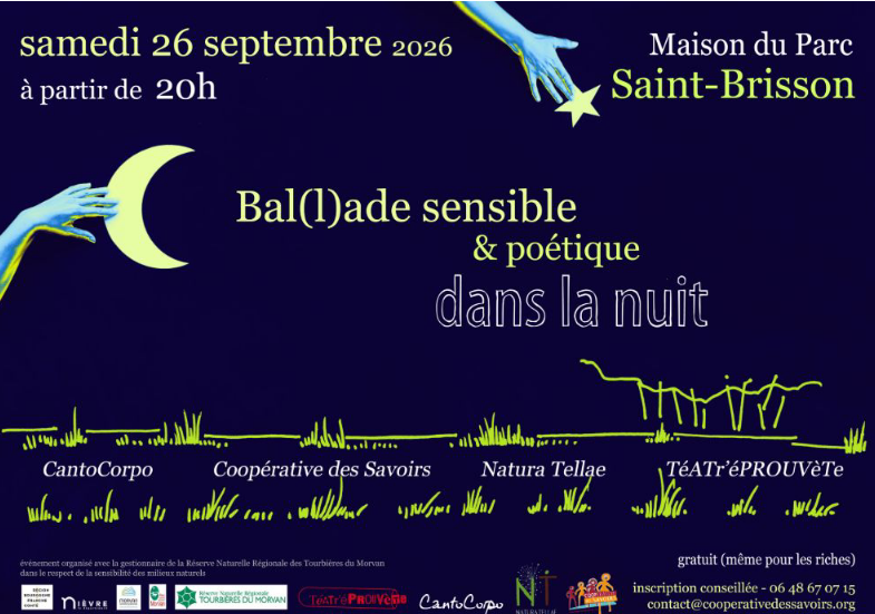 Bal(l)ade sensible & poétique dans la nuit