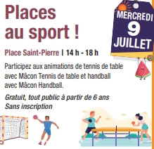 Places au sport !