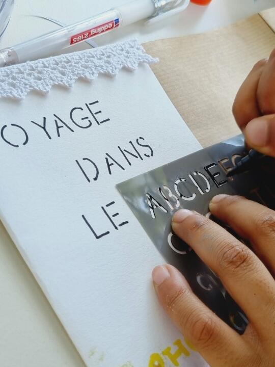 Atelier famille - carnet de voyage