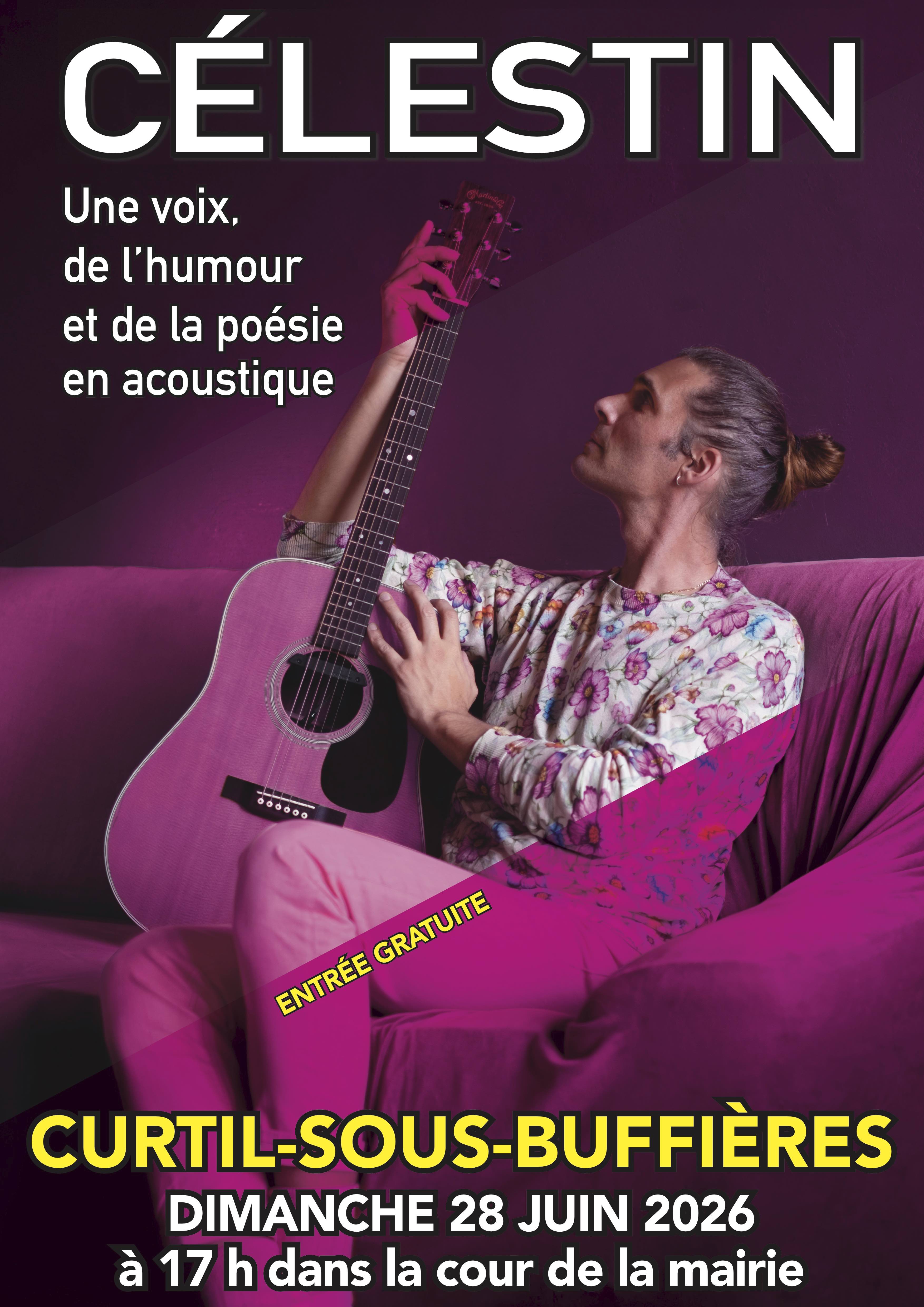 Concert - Célestin en acoustique
