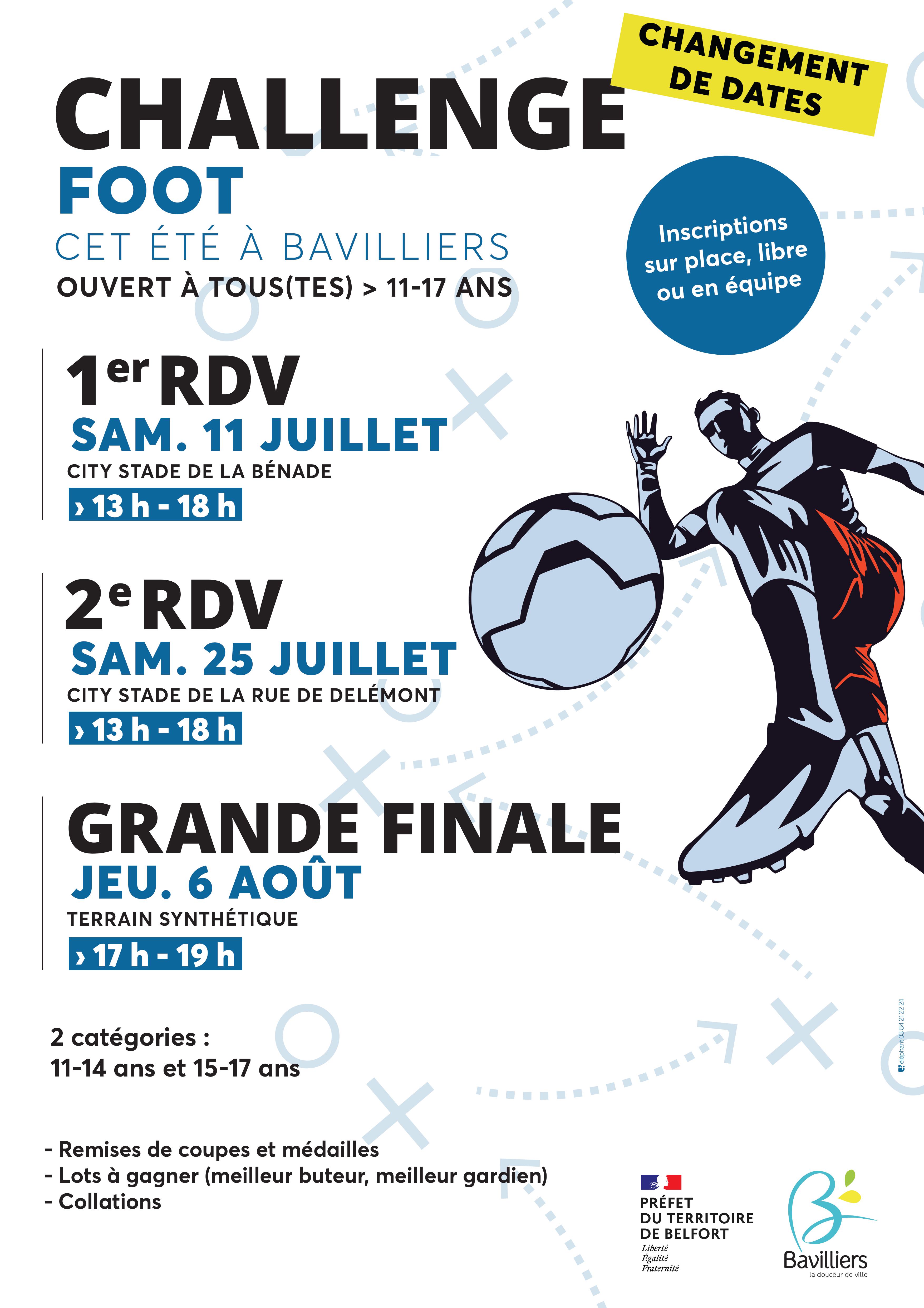 Challenge foot