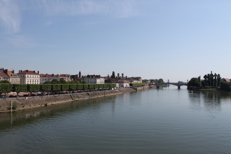 Le Grand Tour du Chalonnais à pied : Etape Chalon-sur-Saône - Verdun-Ciel