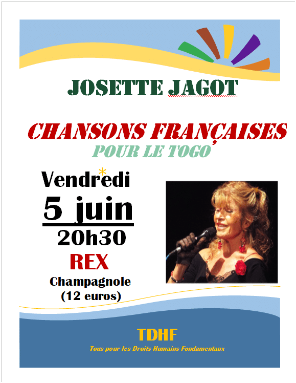 Concert : chansons françaises pour le Togo