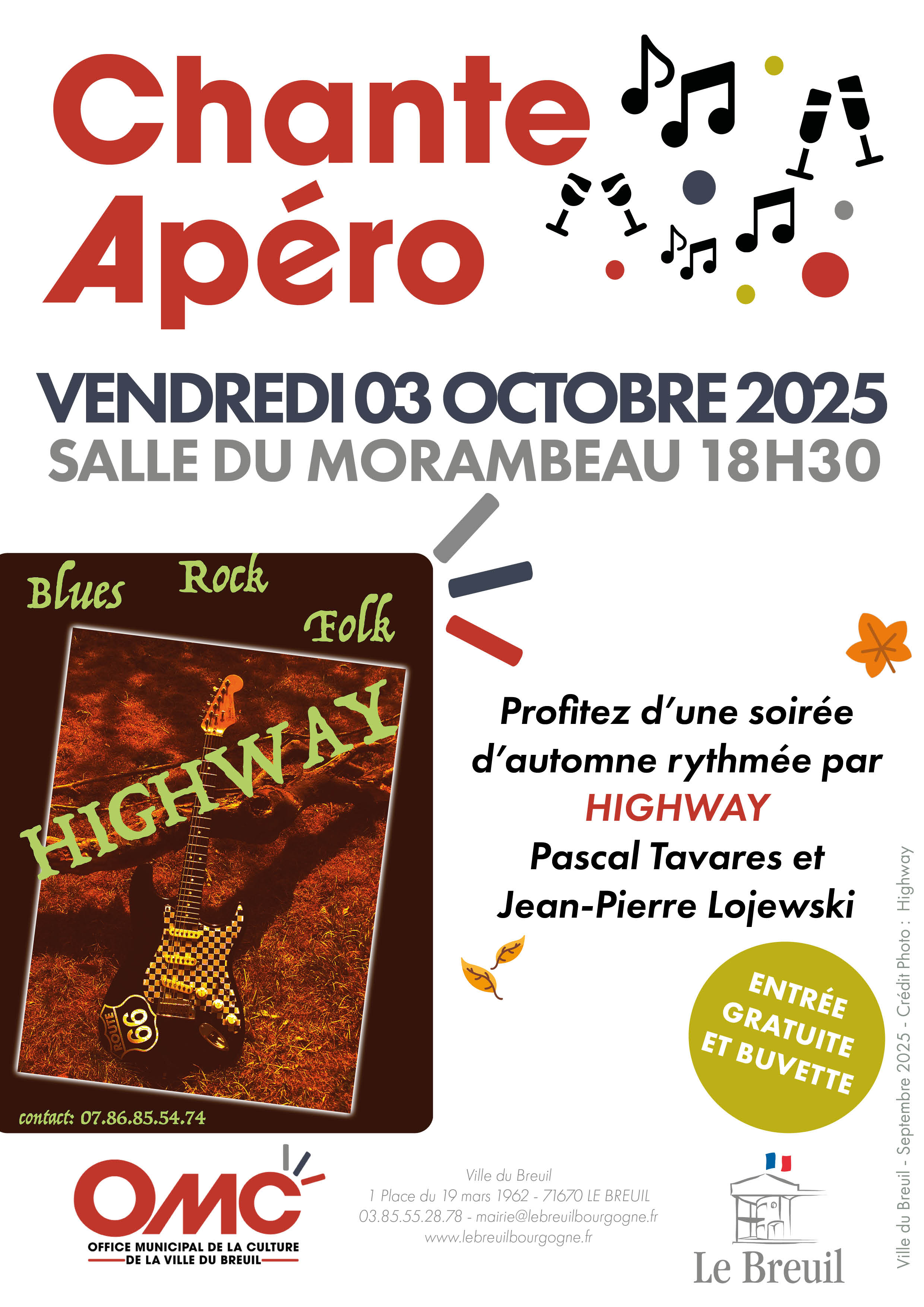 Chante Apéro du 3 octobre 2025