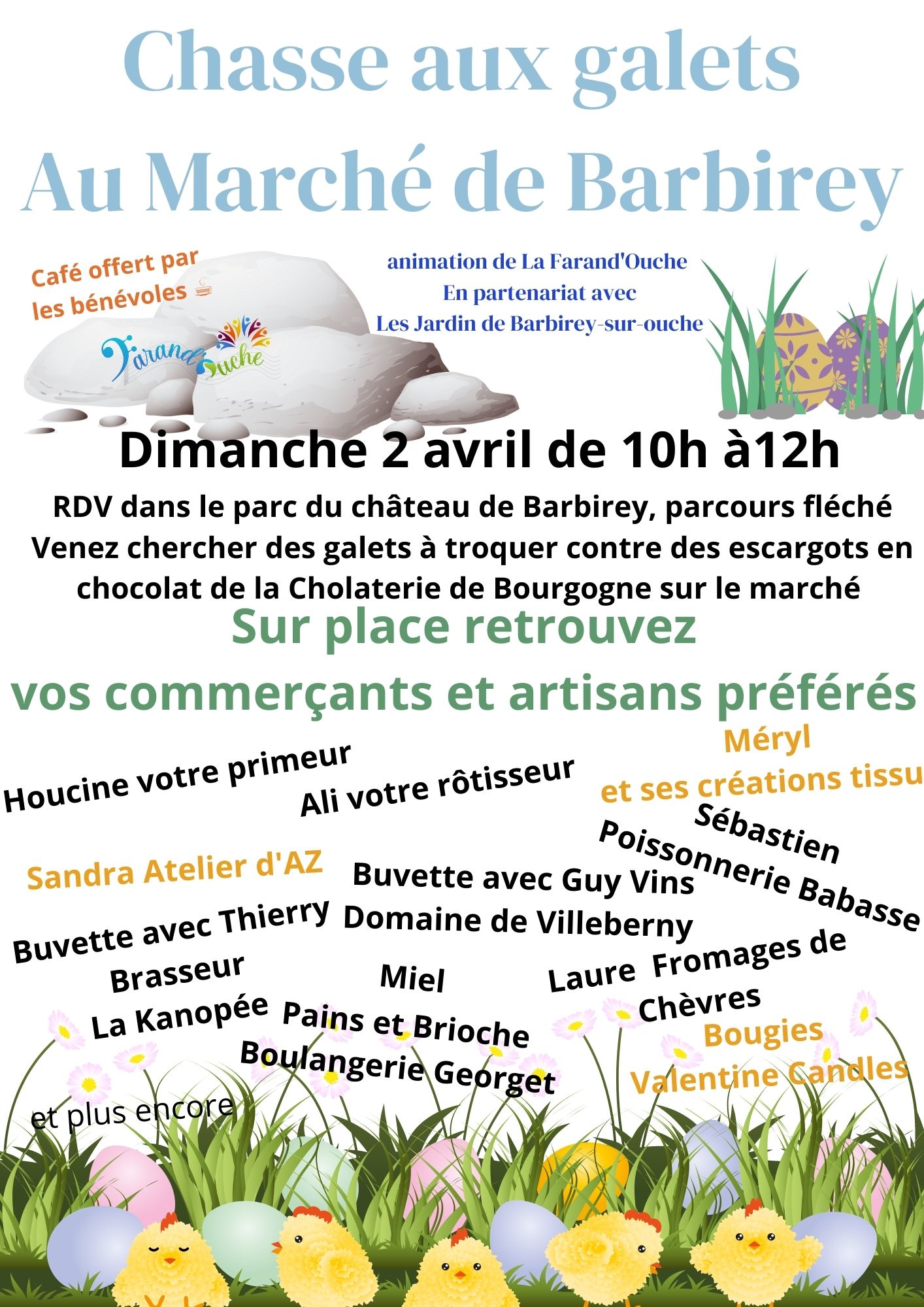 Chasse aux galets du marché - 1