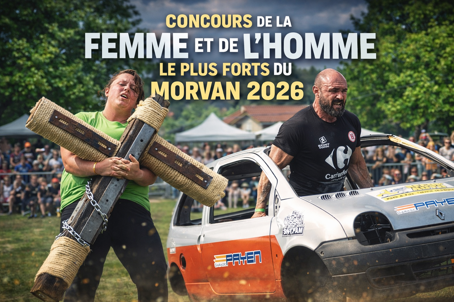 Concours de la Femme et de l'Homme les Plus Forts du Morvan 2026