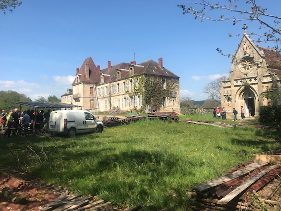 Chau + chapelle Ettevaux + ravitaillement Ronde des châteaux2019
