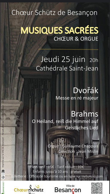 Concert du chœur Schütz