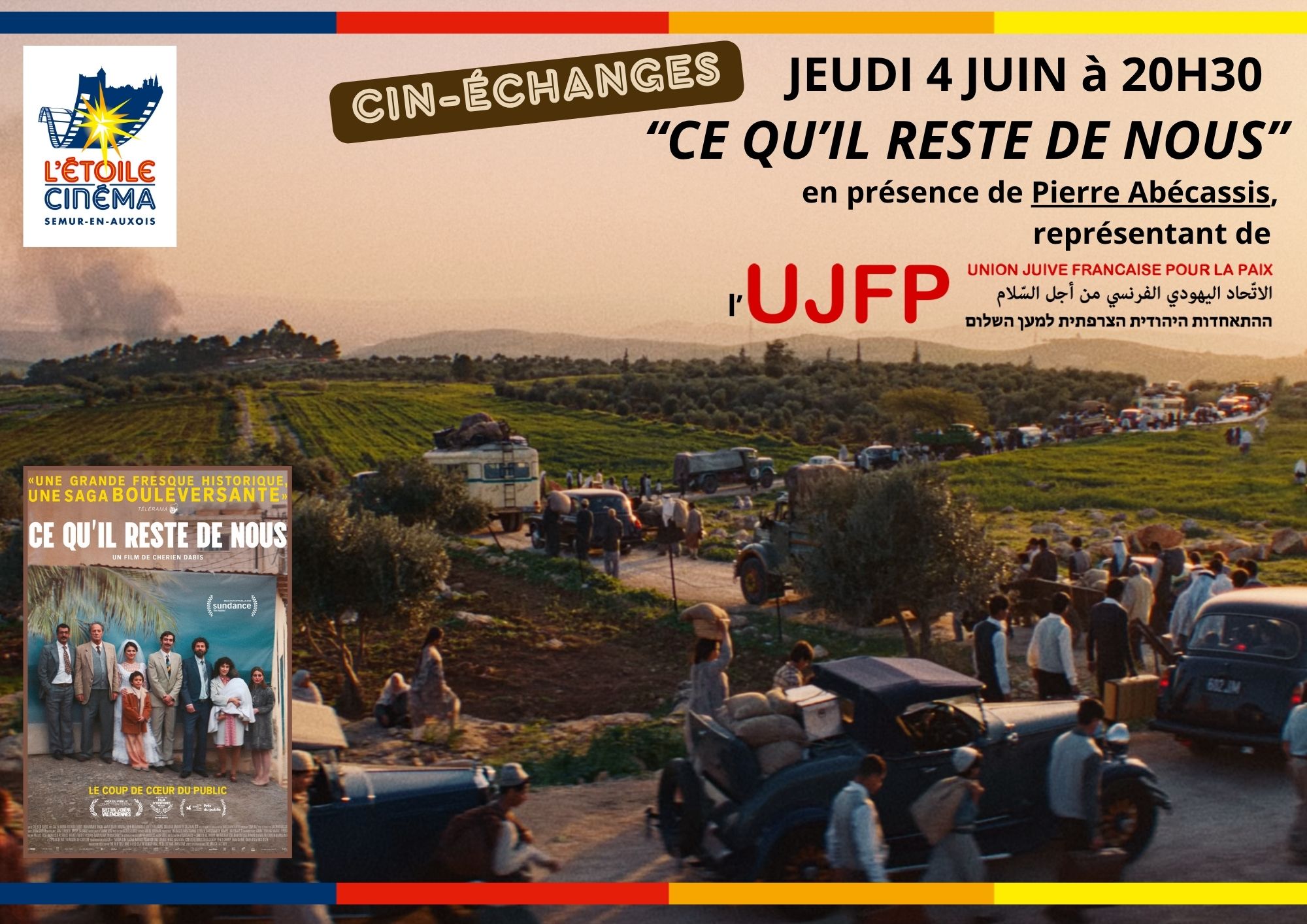 Cin-Échanges / Ce qu'il reste de nous / Pierre Abécassis