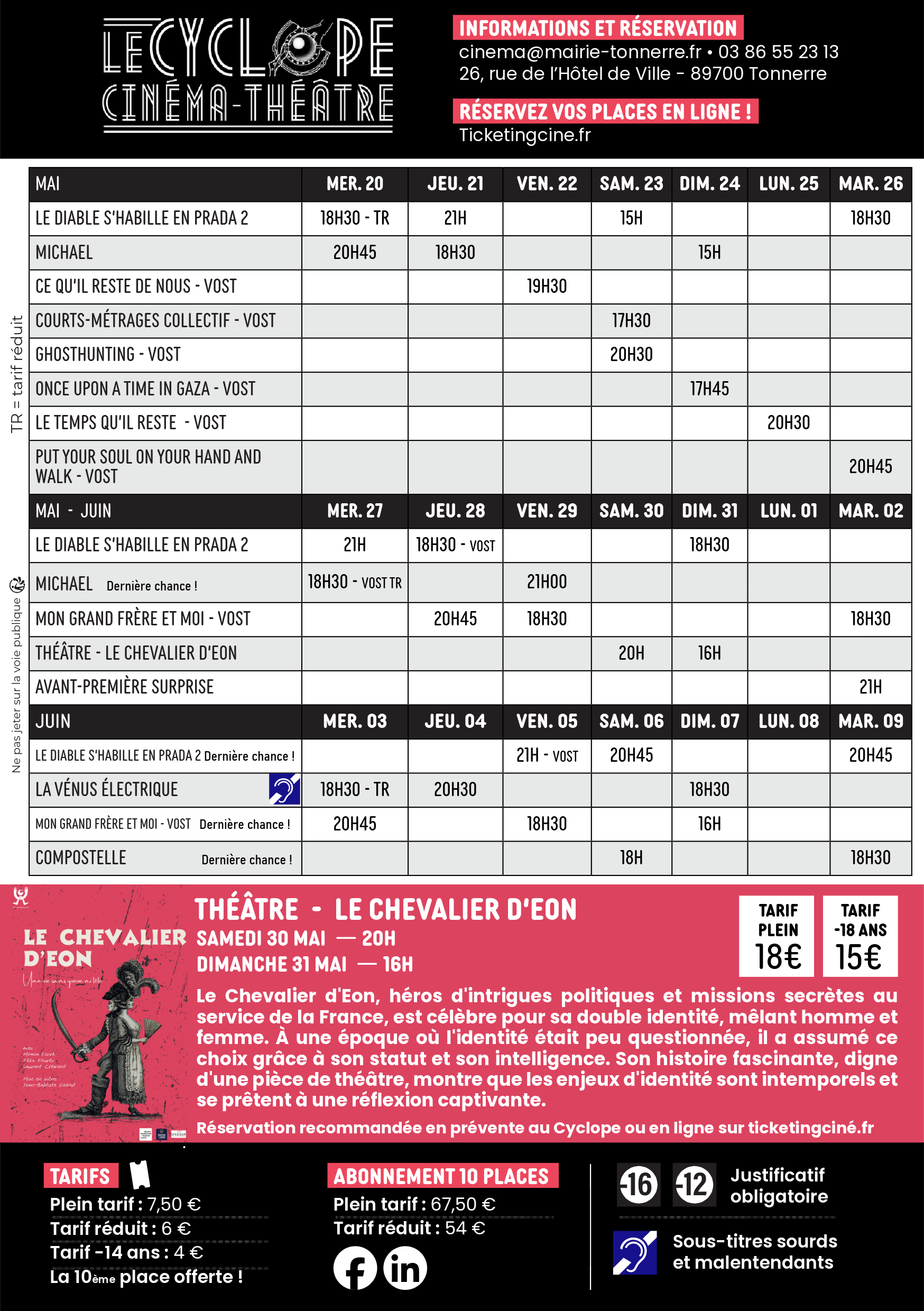 Programmation Le Cyclope