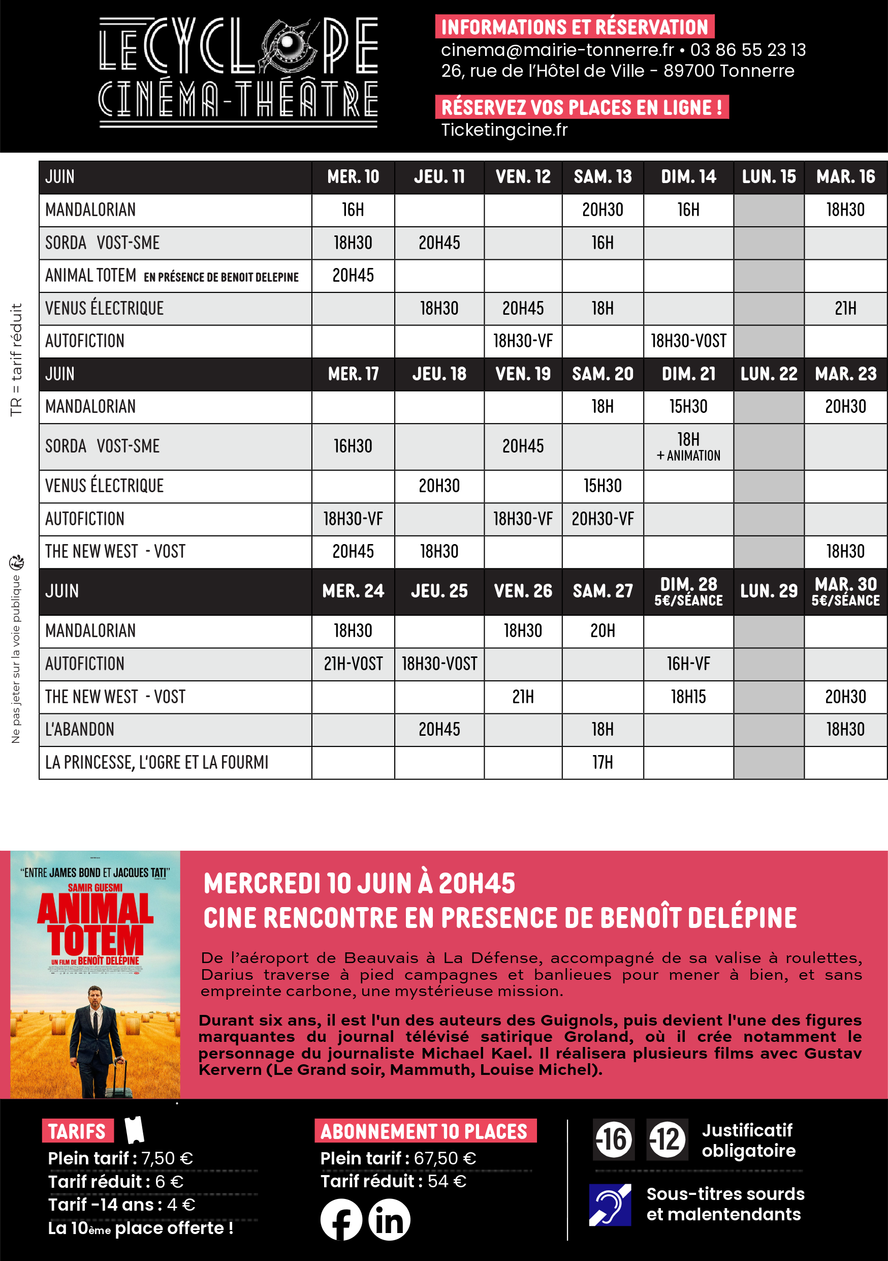 Programmation Le Cyclope