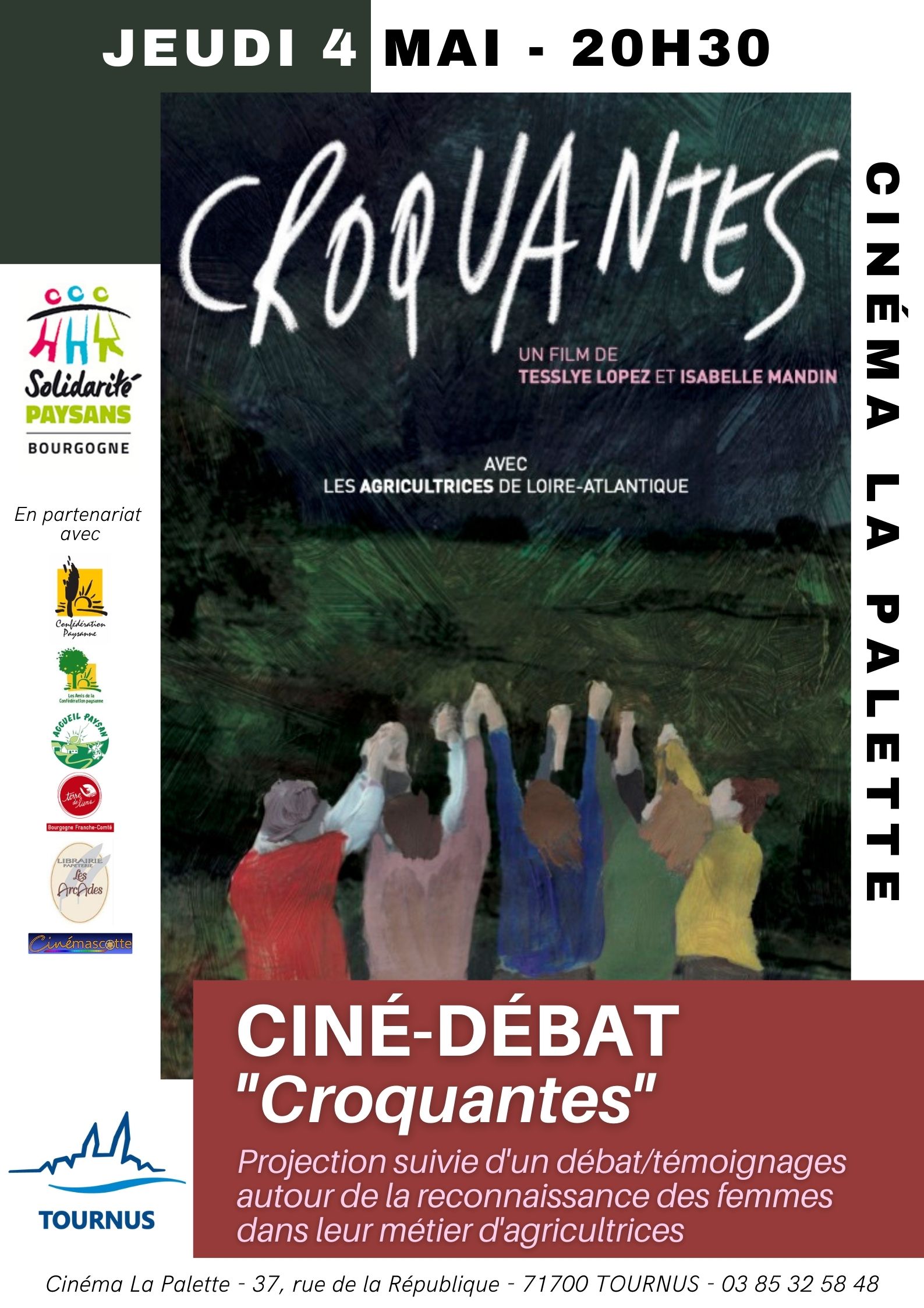 Cine débat Croquantes 04.05.2023