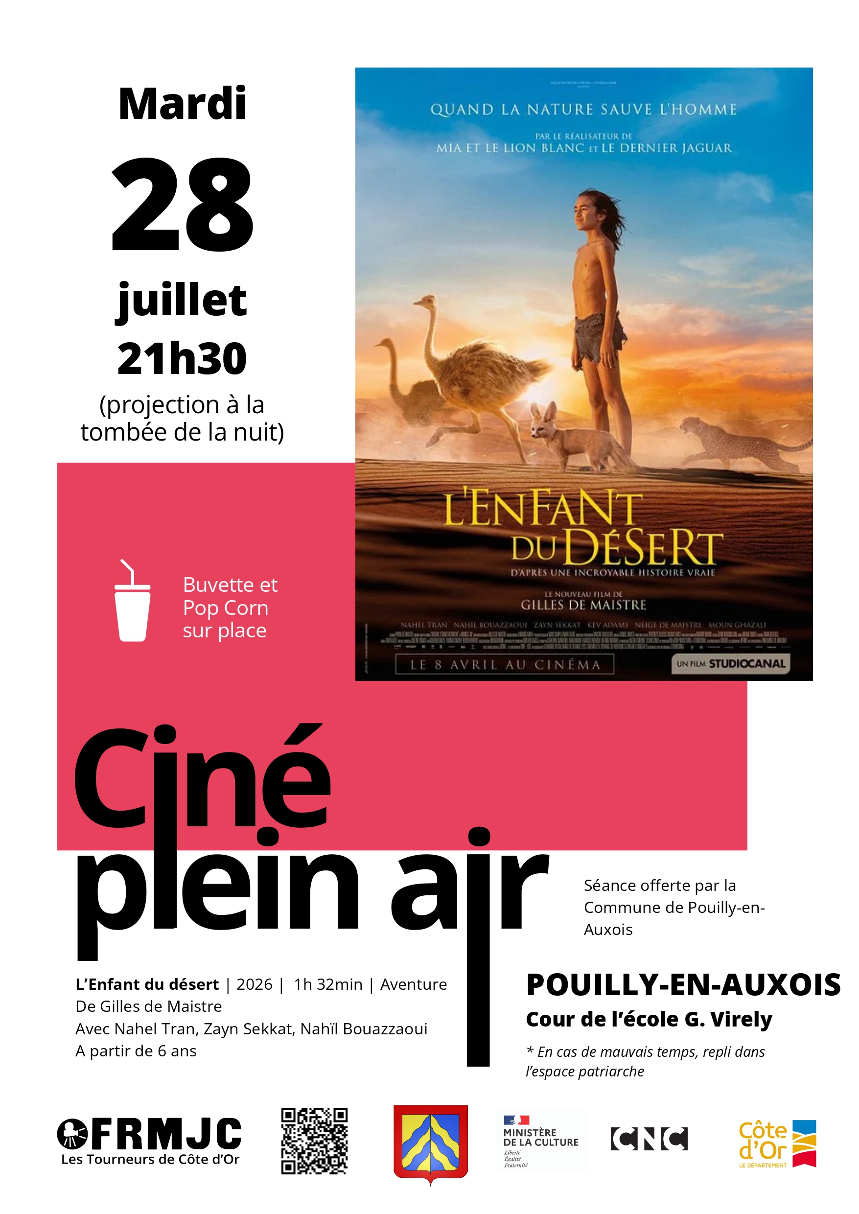 Ciné plein air (Pouilly-en-Auxois)