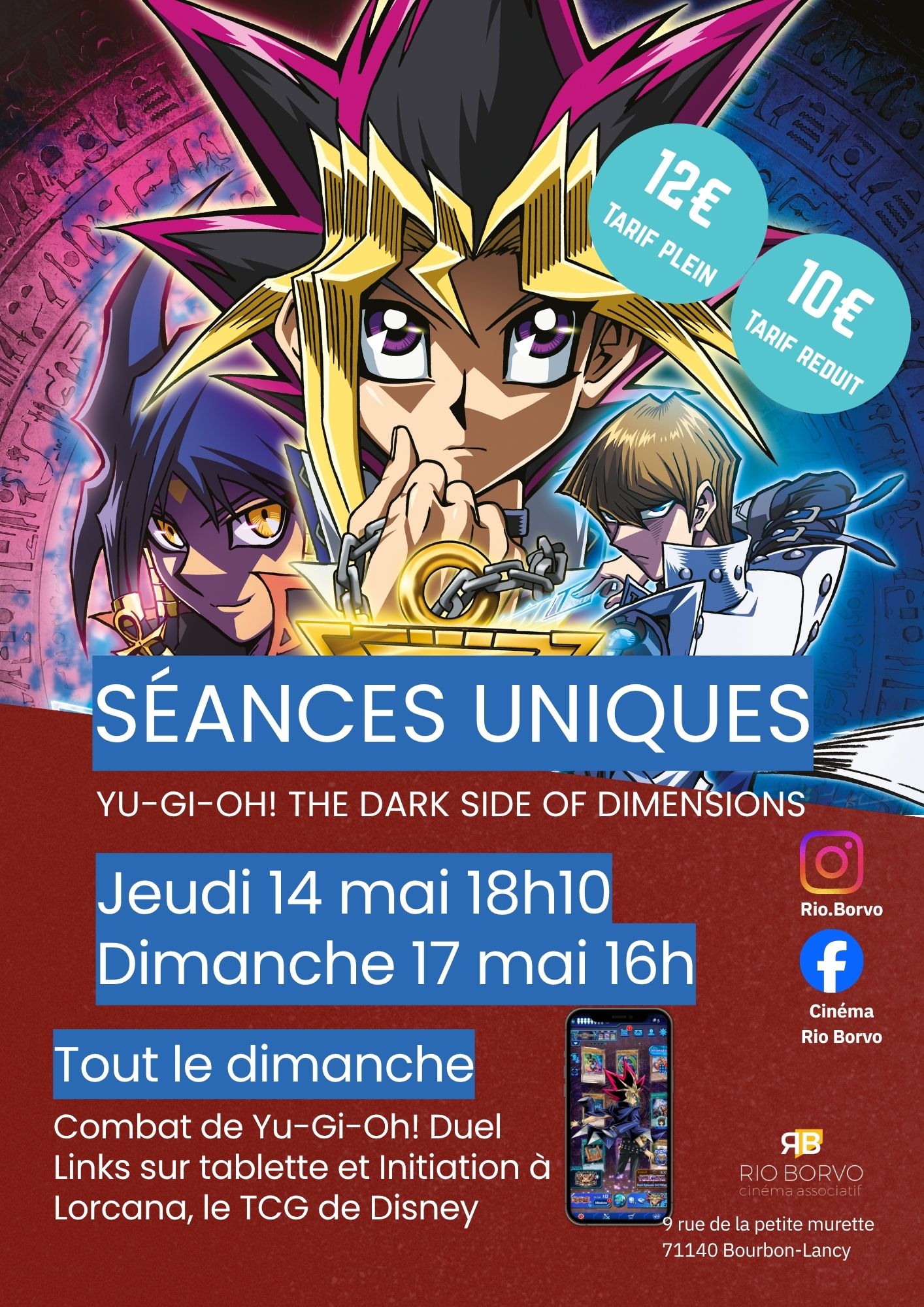 Journée Jeu de Cartes : yu-Go-Oh! The Dark sides of dimensions